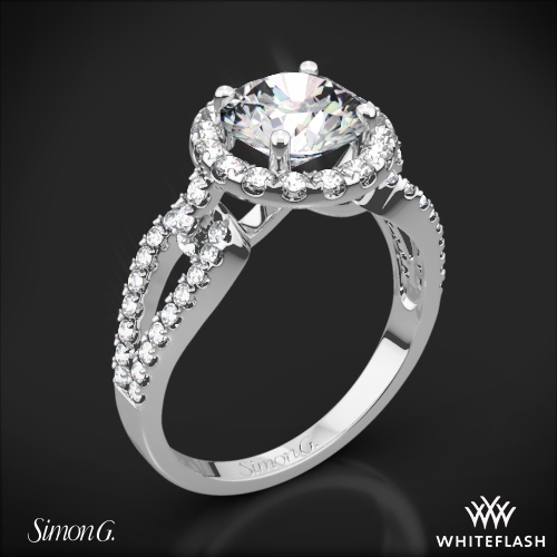 Simon G Lp2027 Passion Diamond Engagement Ring 3552