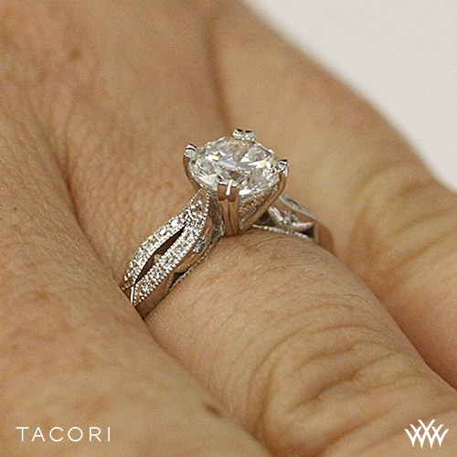 Gold engagement rings tacori