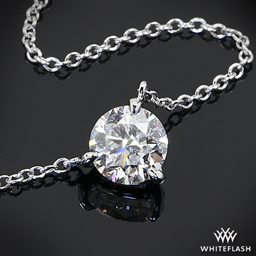 'Martini' ThreeProng Diamond PendantReady Set To Go 1556