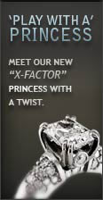 Princess Cut Diamond X-Factor