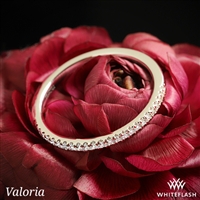 Valoria Micropave Matching Diamond Wedding Ring