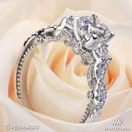 Verragio INS-7074R 3 Stone Diamond Engagement Ring