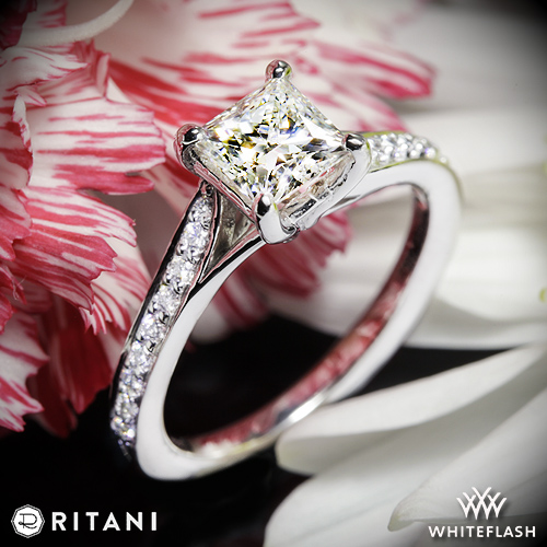 Ritani 1RZ2490 Diamond Engagement Ring