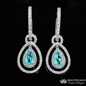 Aquamarine-and-Diamond-Earrings