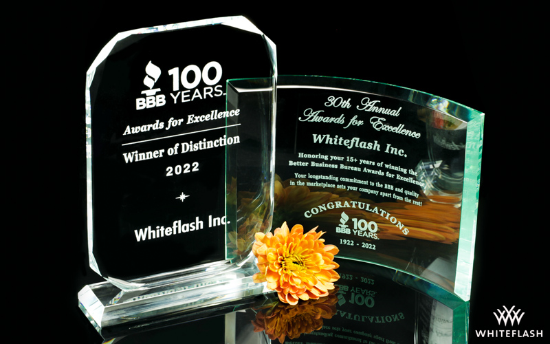Whiteflash BBB 100 Years of Awards