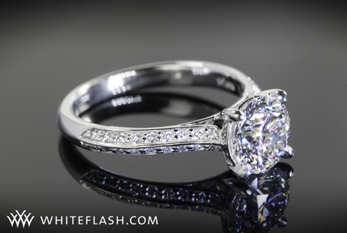 Vatche 189 Caroline Pave Diamond Engagement Ring