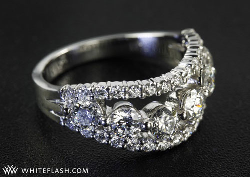 custom 5-stone engagement ring inspired by HOF