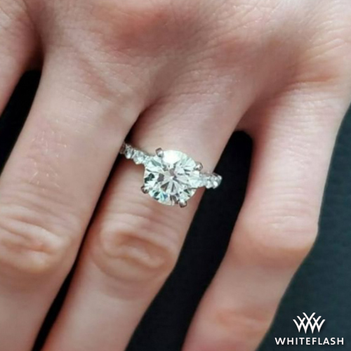 Whiteflash Diamond Engagement Ring