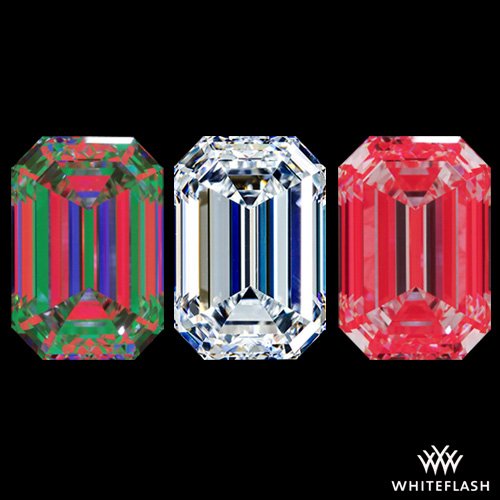 Excellent Emerald Diamond Symmetry