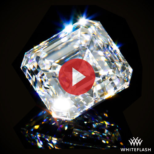 2.62 ct D VVS2 Asscher Cut Lab Grown Diamond