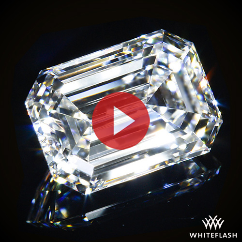0.38 ct F SI1 Emerald Cut Loose Diamond