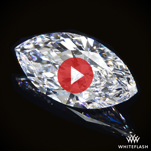 3.32 ct E VS1 Marquise Cut Lab Grown Diamond