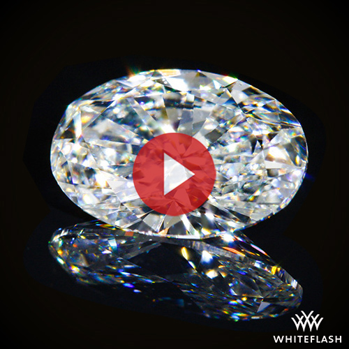 2.70 ct G VS2 Oval Cut Lab Grown Diamond