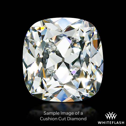 0.70 ct F VS1 Cushion  diamond