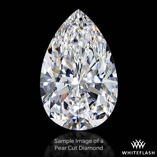 1.20 ct E VVS2 Pear Cut Loose Diamond