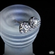 3 Prong Martini Diamond Earrings
