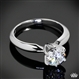 6 Prong tiffany style Solitaire Engagement Ring