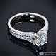 Allegro in D Diamond Engagement Ring