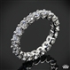 Annettes U-Prong Eternity Diamond Wedding Ring