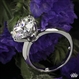 Classic Knife-Edge Solitaire Engagement Ring