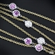 Color Me Mine Diamond and Sapphire Necklace