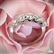 Custom 5 Stone Shared-Prong Diamond Wedding Ring