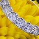 Custom 7 Stone Asscher Diamond Wedding Ring