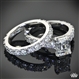 Custom Diamond Engagement Ring and Wedding Ring