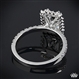 Custom Emerald Halo Diamond Engagement Ring