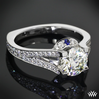 Custom "Katie Pave" Diamond Engagement Ring