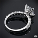 Custom Princess Diamond Engagement Ring