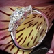 Custom Rounded 3 Stone Diamond Engagement Ring