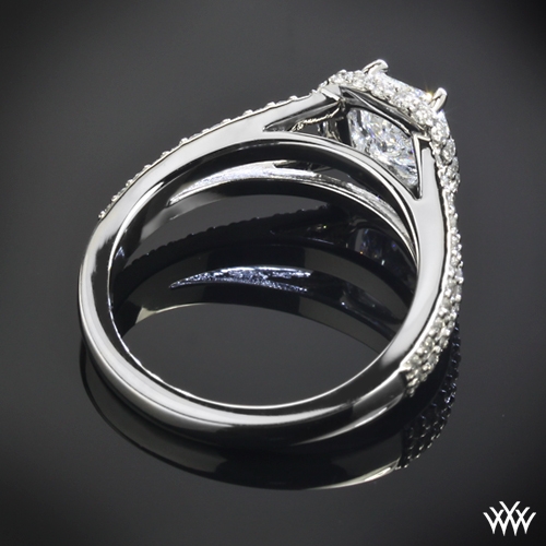 Custom Split Shank Diamond Engagement Ring | 28801