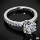 Customized 5th Ave Pave Diamond Engagement Ring
