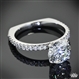 Customized Harmony Diamond Engagement Ring
