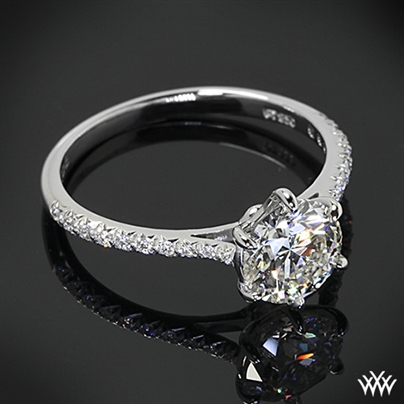 Felicity Pave Diamond Engagement Ring by Vatche