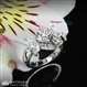 Flower Petals Diamond Engagement Ring
