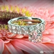 Open 4 Prong Diamond Engagement Ring
