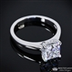 Princess Cut Full of Suprises Solitaire Engagement Ring