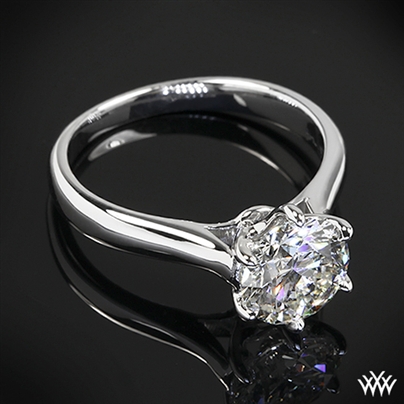 Royal Crown Classic Solitaire Engagement Ring by Vatche