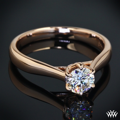 "Royal Crown" Solitaire Engagement Ring