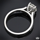 Semi Custom Cathedral Pave Diamond Engagement Ring