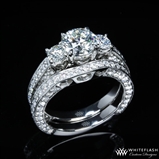 Coeur de Clara Ashley Diamond Engagement Ring