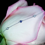 Color Me Mine Diamond and Blue Sapphire Bracelet