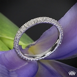 Custom Full Eternity Diamond Wedding Ring