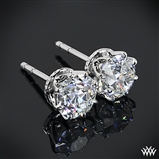 Custom 8 Prong Diamond Earrings