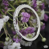 Custom Half Eternity Diamond Wedding Ring