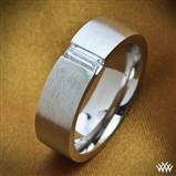 Custom Men's Diamond Wedding Ring