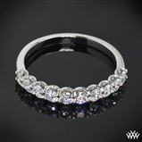 Custom Shared Prong Diamond Wedding Ring