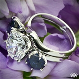 Custom Blue Sapphire Ring Enhancer